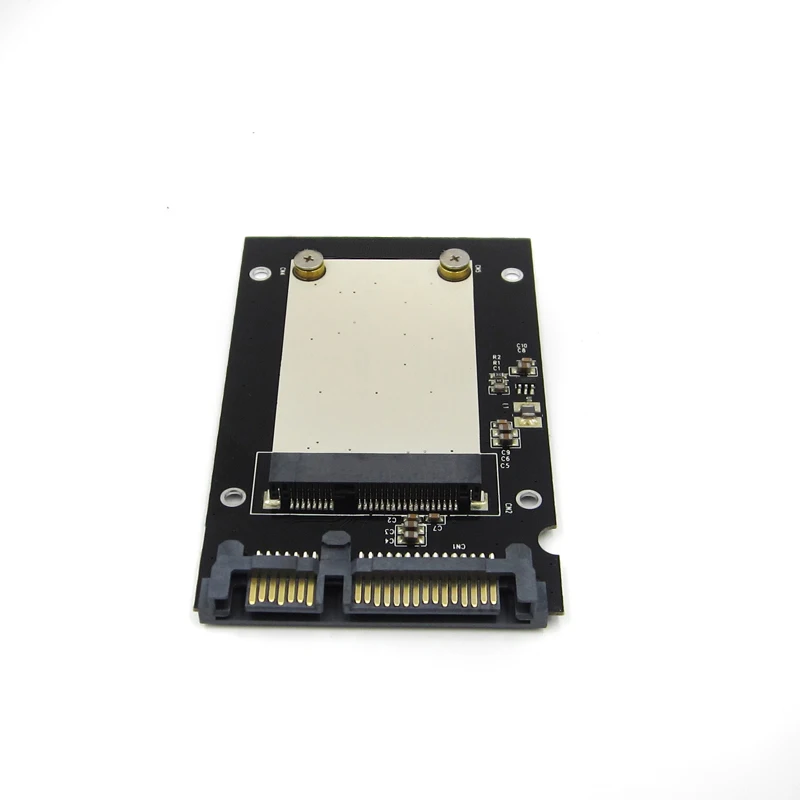 Новый 50 мм Маленькая плата mSATA SSD до 2 5 &quotSATA диск конвертер адаптер для Windows2000/XP/7/8/10
