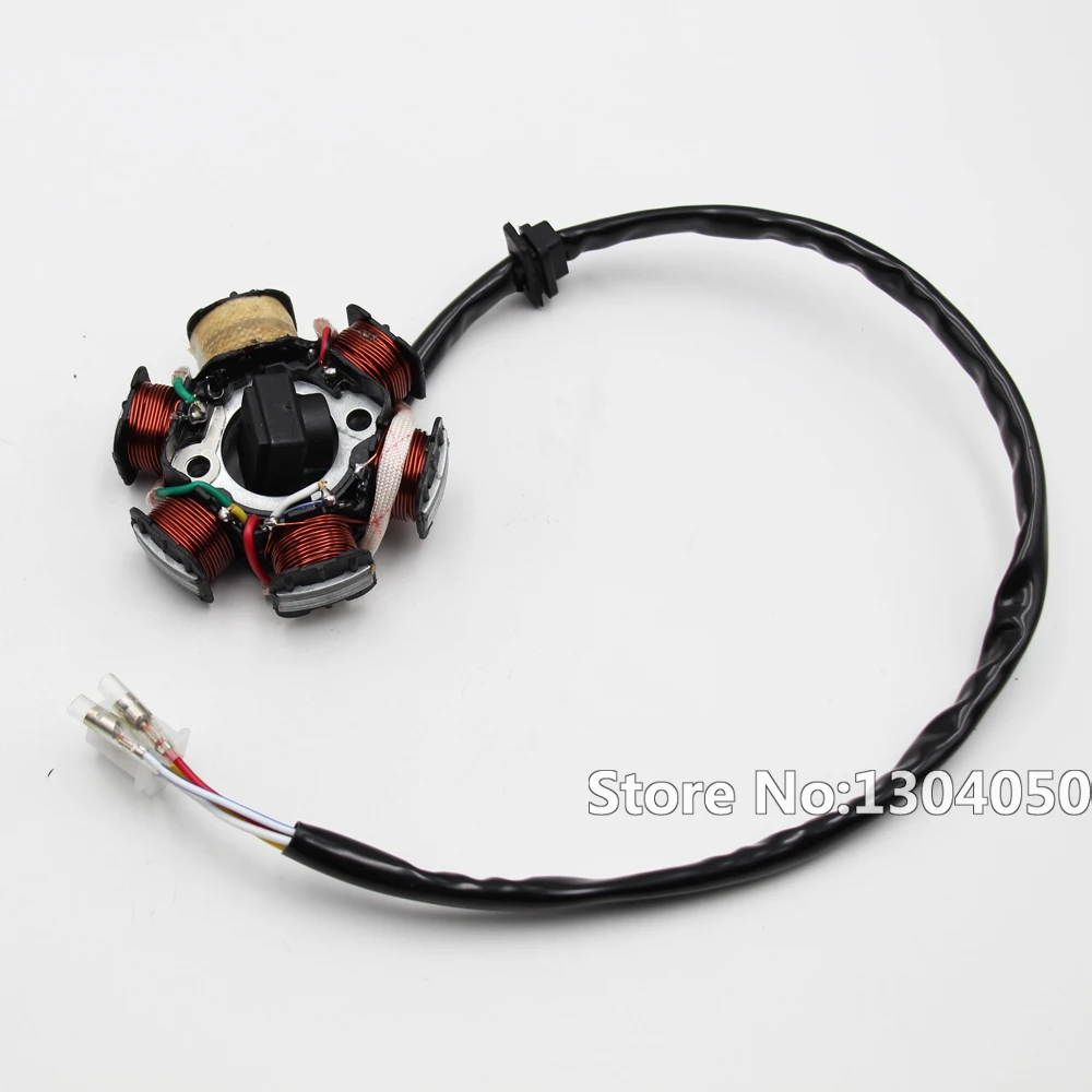 Катушка статора MAGNETO катушка зажигания CDI GY6 125CC 150CC карта багги мотовездехода