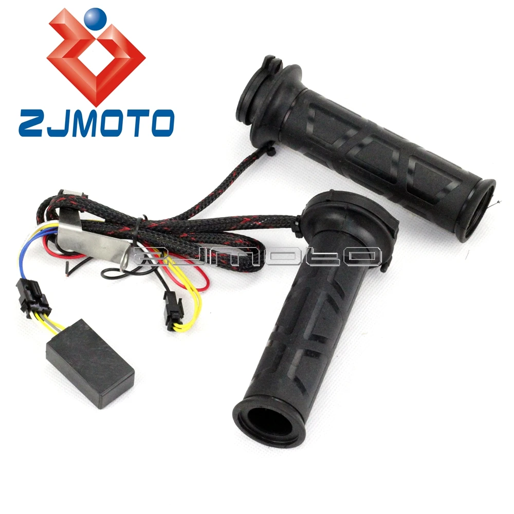 

Motorcycle 7/8" 22mm Electric Hand Heated Molded Grips ATV Warm Grips Hot Handlebar For Honda Yamaha Suzuki