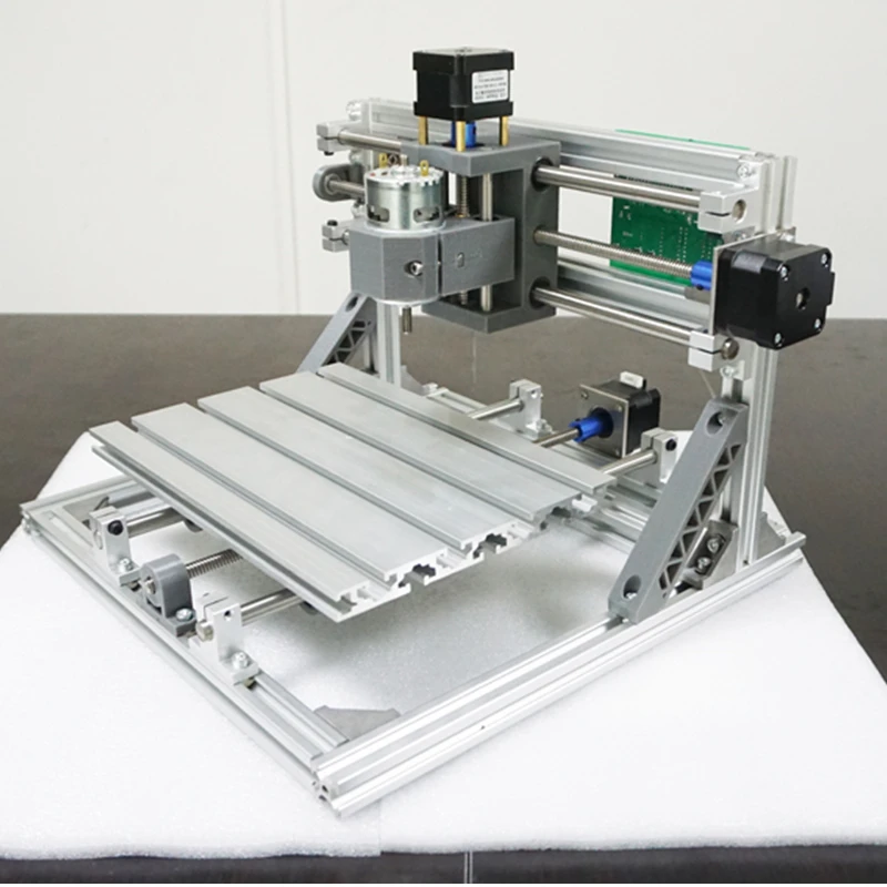 CNC 2418 с ER11 diy мини лазерный гравировальный станок ЧПУ фрезерный для печатных плат