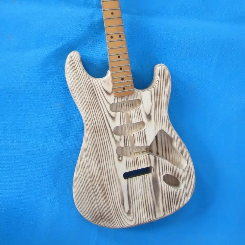 Free shipping ASH electric guitar body no painting