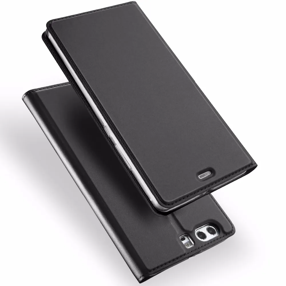 Кожаный чехол DUX DUCIS для Huawei P10 Plus роскошный книжка с подставкой и отделением карт