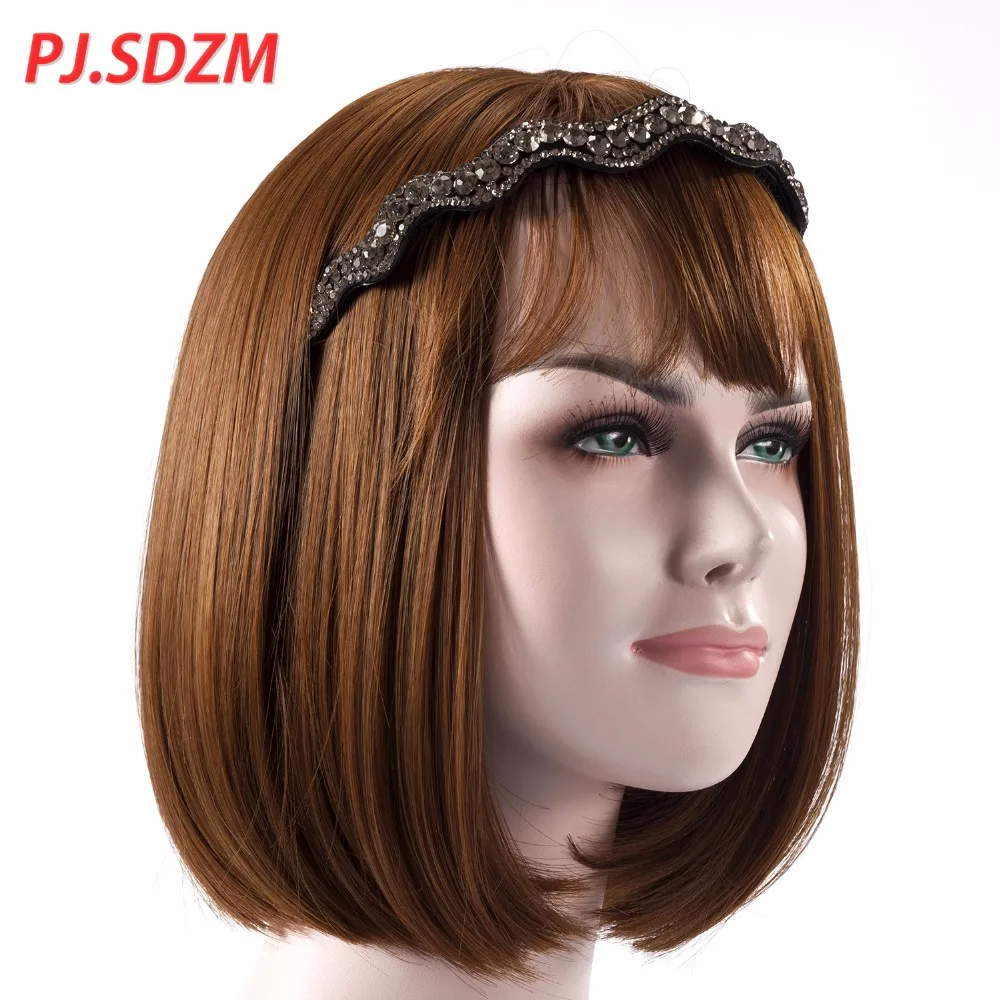Модные женские аксессуары для волос PJ.SDZM роскошные повязки с кристаллами