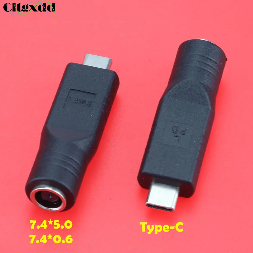 1 шт. USB 3,1 Тип C USB-C гнездовой к DC 4,0*1,7 мм/3,0*1,0/7,4*0,6 5,5*2,5 Мужской разъем адаптера питания 5,5x2,1 type-C
