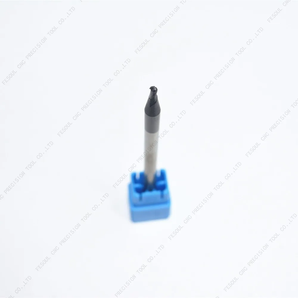 D4 * R1 4C 75l-1 шт Бесплатная доставка HRC45 2 Флейта с шариковым носом CNC твердосплавная