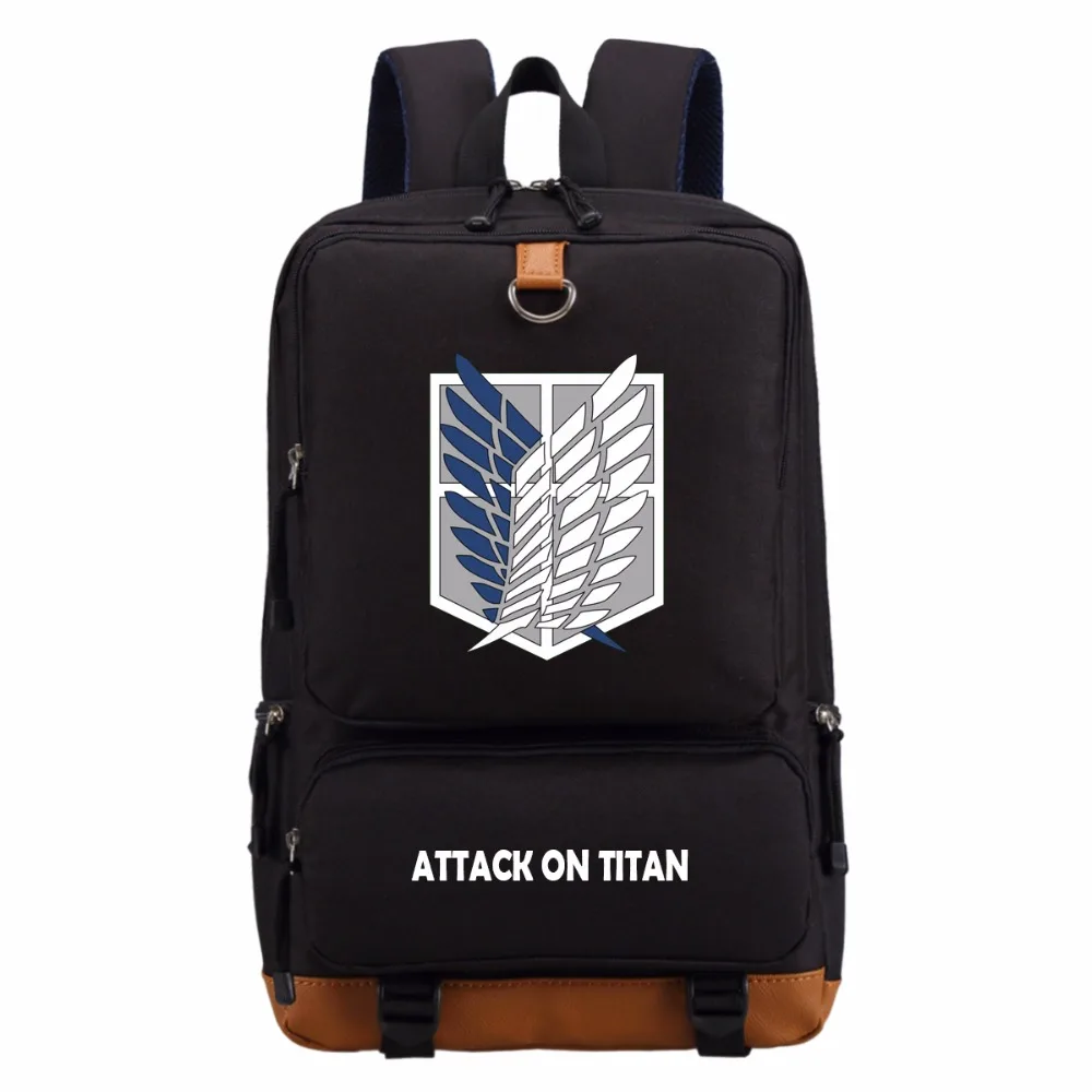 WISHOT рюкзак &quotатака на Титанов&quot Повседневный Рюкзак подростковый мужской