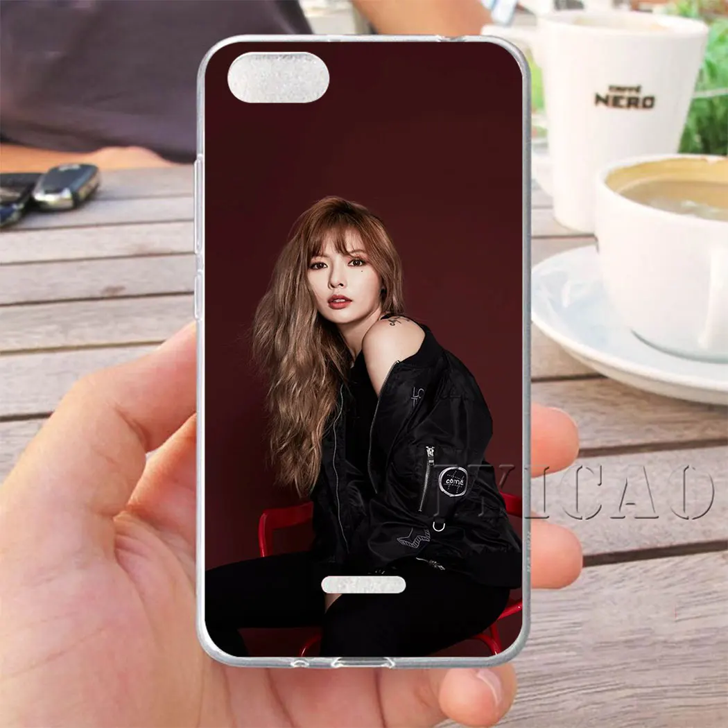 IYICAO HyunA KimSoft чехол для Huawei 6A 7A 8X 8 Lite Pro 7 3G 7C 5.99in Nova 4 3 3i 2i 8C 9 10 | Мобильные телефоны и