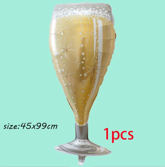 1pcs cup Воздушные шары для взрослых с днем рождения, 12 дюймов, латексный Гелиевый шар с цифрой 18 20 25 30, розовое золото, украшения для дня рождения, принадлежности - Цвет: 1pcs cup