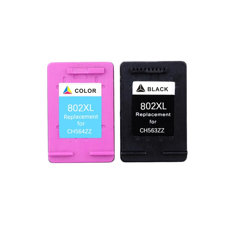 Совместимые чернильные картриджи 802XL для принтера 802 DeskJet 1050 2050 3050 2150 3150 1010 1510