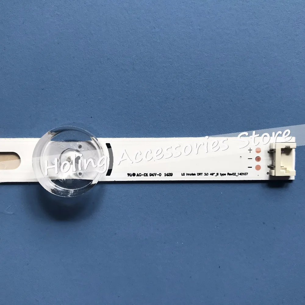 

50PCS LED strip For LG Innotek DRT 3.0 49"A/B 49LB5500 49LB550V 49LB5550 6916L-1944A 6916L-1945A 6916l-1788A 6916l-1789A
