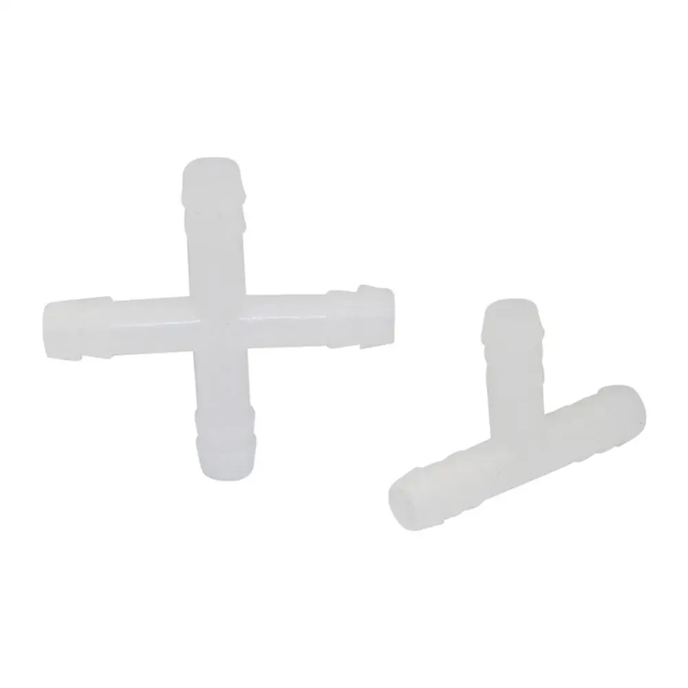 20 шт. 10 мм тройник разъем Rabbit waterer Соединительная труба пластиковый адаптер для