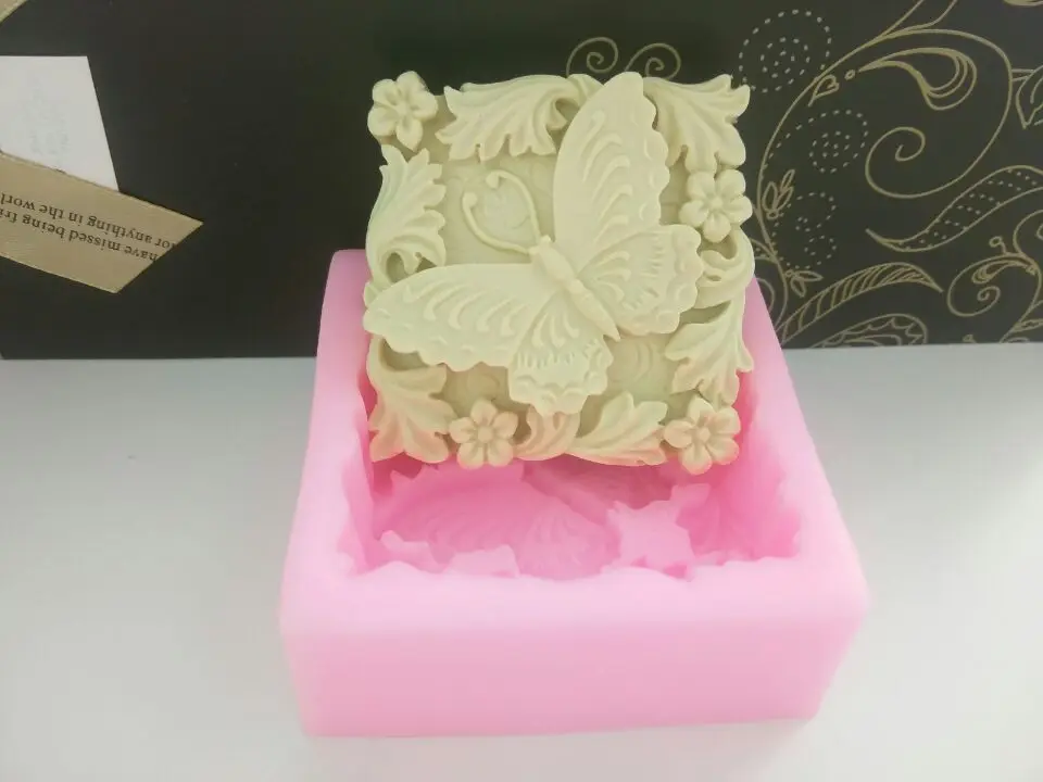 1 шт. 3D Кондитерская Скалка с бабочками Силиконовая Бабочка бант помадка форма для конфеты шоколадный торт декоративное Мыло Форма F490