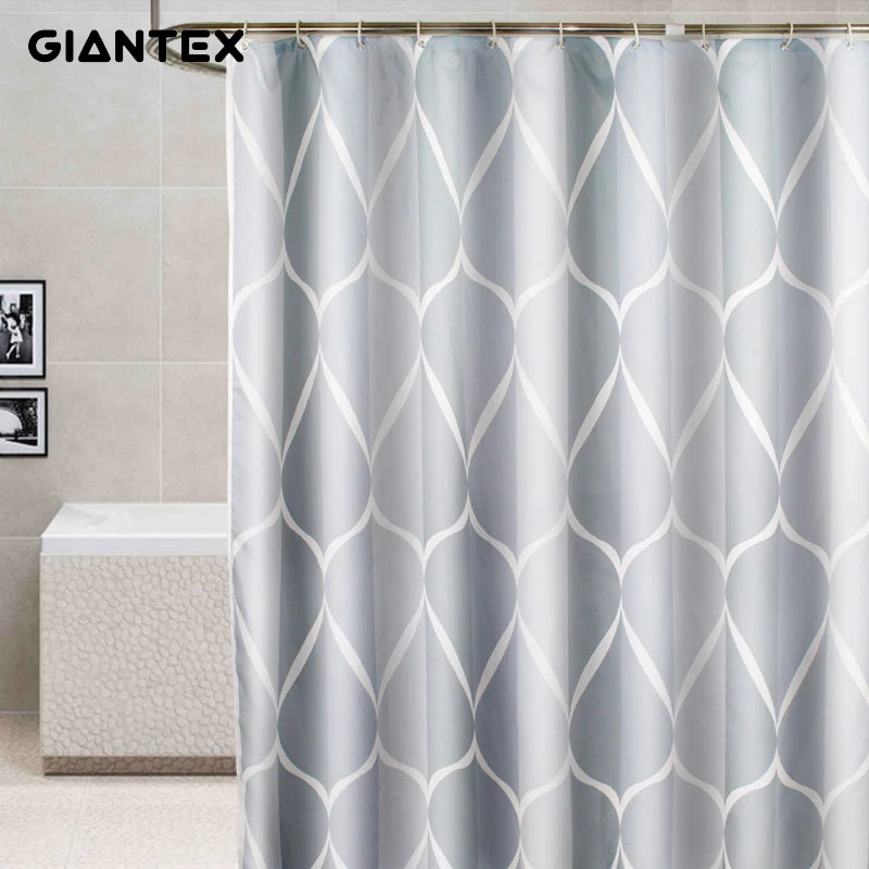 GIANTEX Водонепроницаемая занавеска для ванной душ занавески s комнаты Cortina Ducha Rideau De