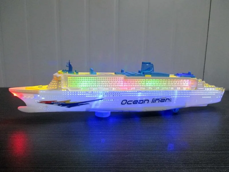 Новый большой дорогих круизных игрушка модель лодки универсальный ремешок для