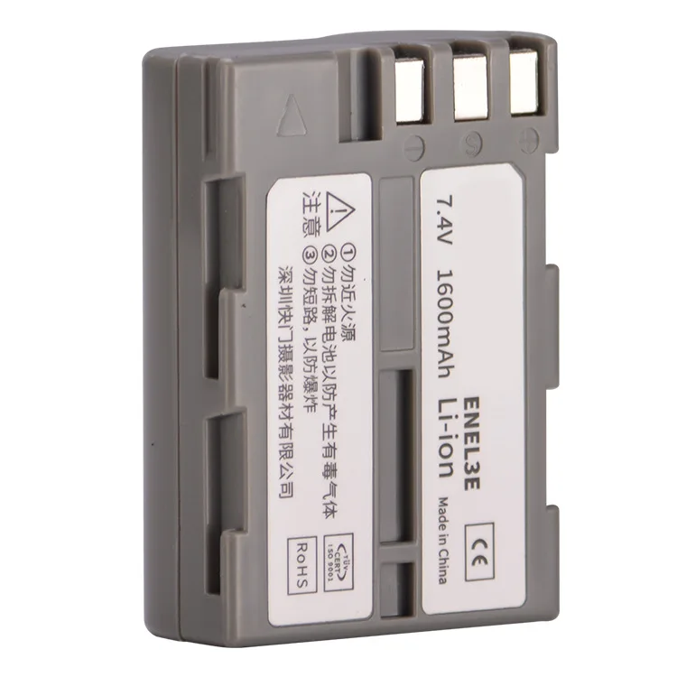 EN EL3e EL3a ENEL3e 7 4 v 1600Mah батарея для цифровой камеры Nikon D300S D300 D100 D200 D700 D70S D80 D90 D50 MH