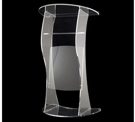 

Hot Sell Pulpit Stand Acrylic Podium Acrylic Church Pulpit Church Desk cheap church podium