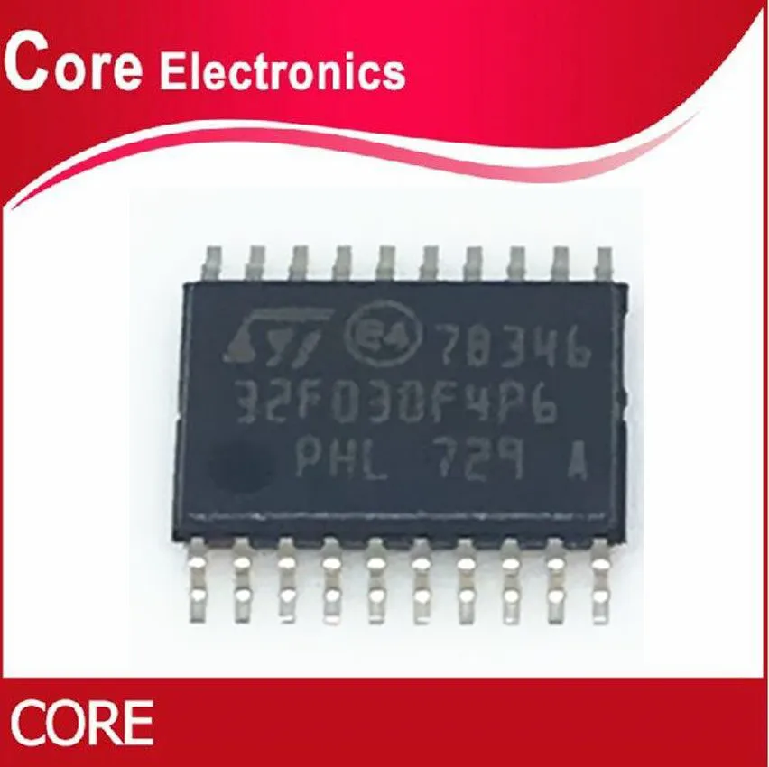 10 шт./лот STM32F030F4P6 STM32F030 MCU ARM 16K FLASH 20tssop лучшее качество|Интегральные схемы| |