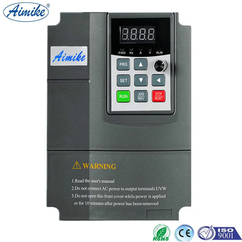 AIMIKE AMK3500 серии три фазы VFD 0.75KW 380 В инвертор профессиональный частотно