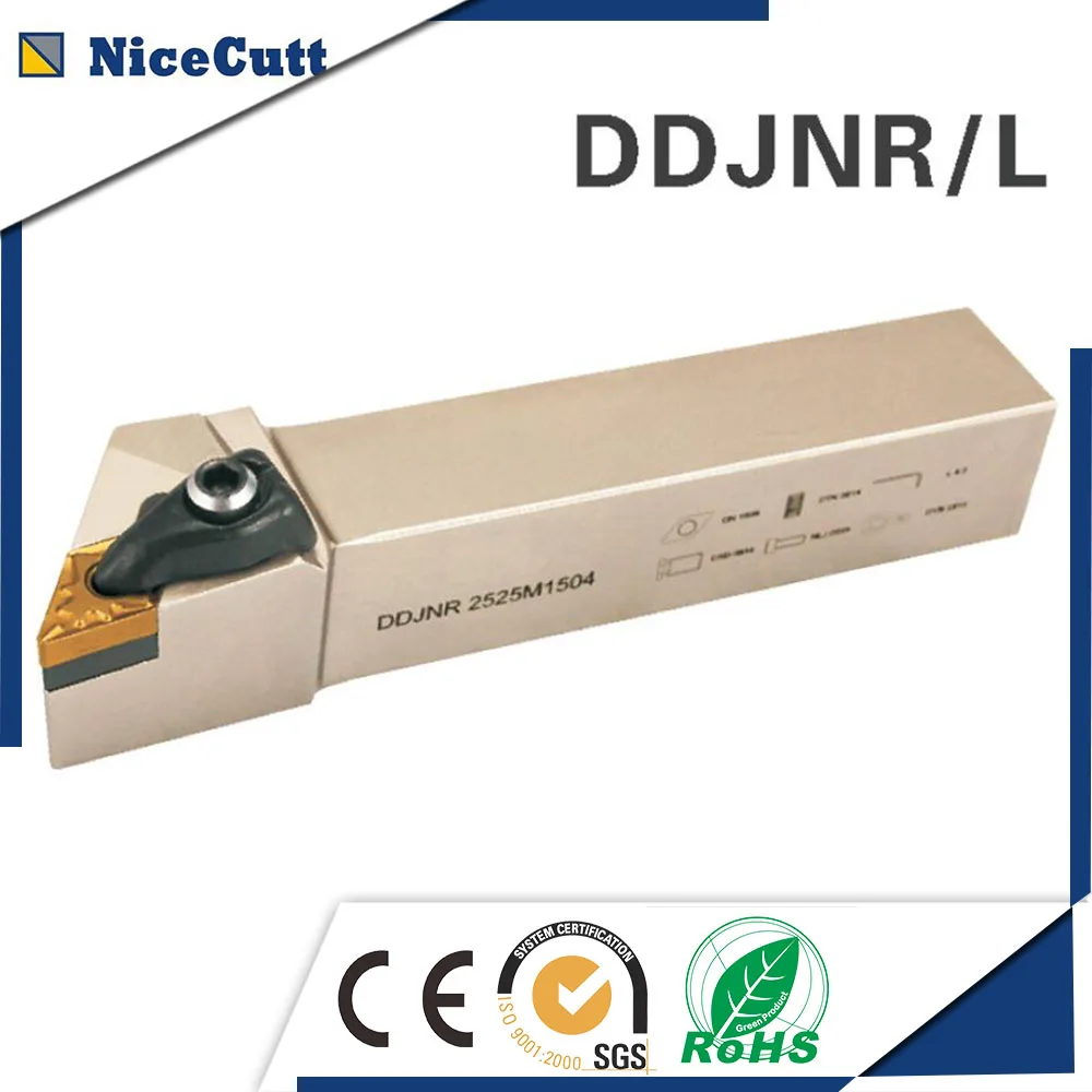 DDJNR/L2020K1506 Nicecutt держатель внешнего токарного инструмента для DNMG вставка токарного станка держатель инструмента