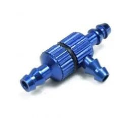 

F10027 Brand Blue Color Big 3 Way / Three-Way T Type Fuel Jointer with Fuel Filter D4xL29 + FS