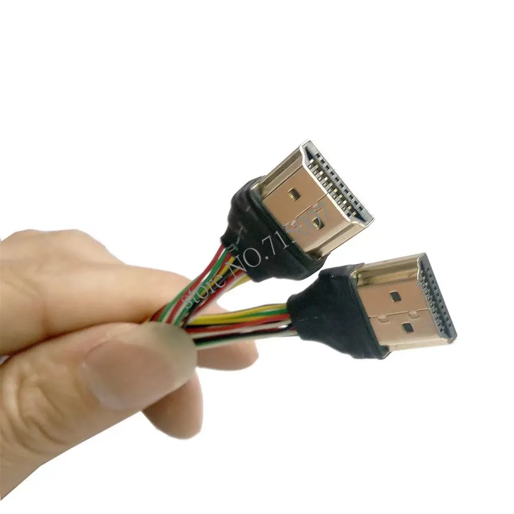DIY 10 см 100 FPV HDMI тип A штекер Мужской HDTV FPC кабель для мультикоптера аэрофотосъемки