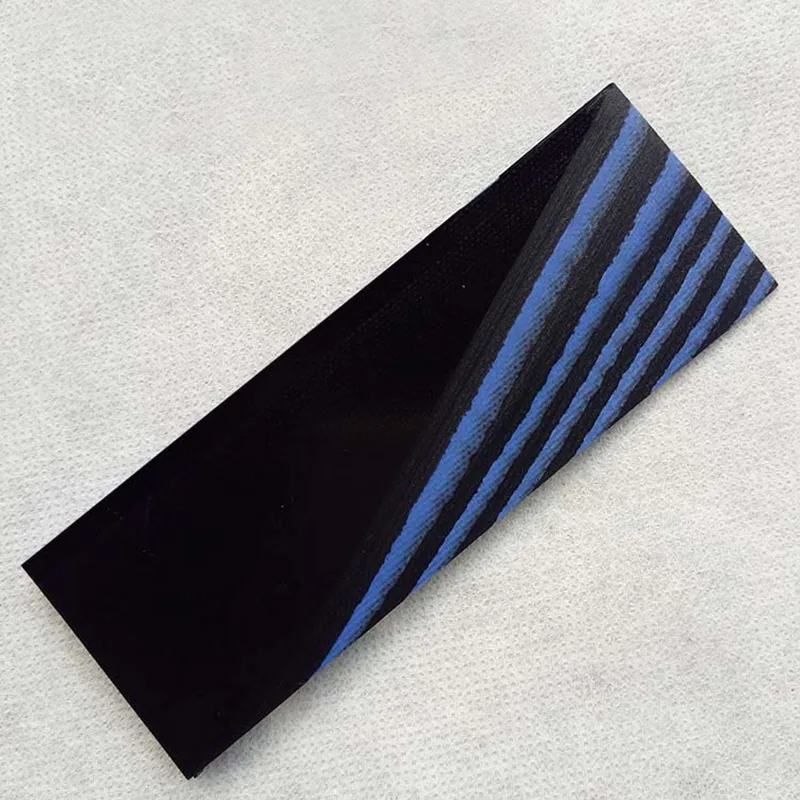 Black blue160X50X8mm 2 шт. DIY ручка ножа материал G10 хвостовик патч пространство доска для DIY ручка ножа ремесло поставки - Цвет: Black blue160X50X8mm