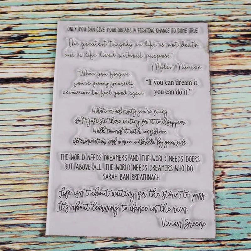Мечта это сделать прозрачный значок для DIY Скрапбукинг/изготовление карт/Дети