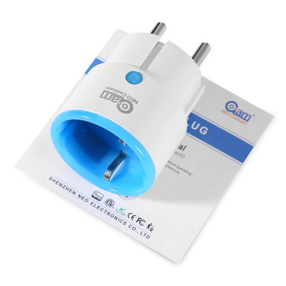 NEO COOLCAM NAS WR01ZE Z wave EU Smart power Plug розетка домашняя Автоматизация сигнализация