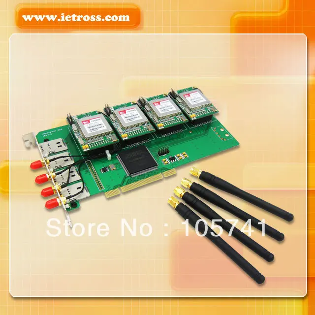 GSM400G VoIP PBX Card TDM400P with GSM modules PCI card|pbx sale|card combocard cutter |
