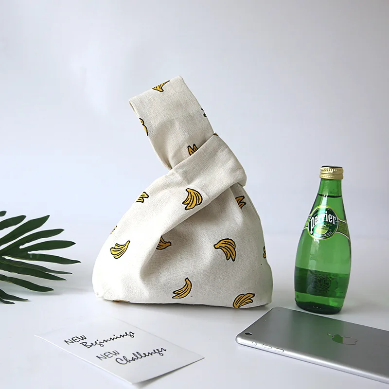 Хлопковая льняная подкладка YILE сумка на запястье Сумка с узлом для ключей