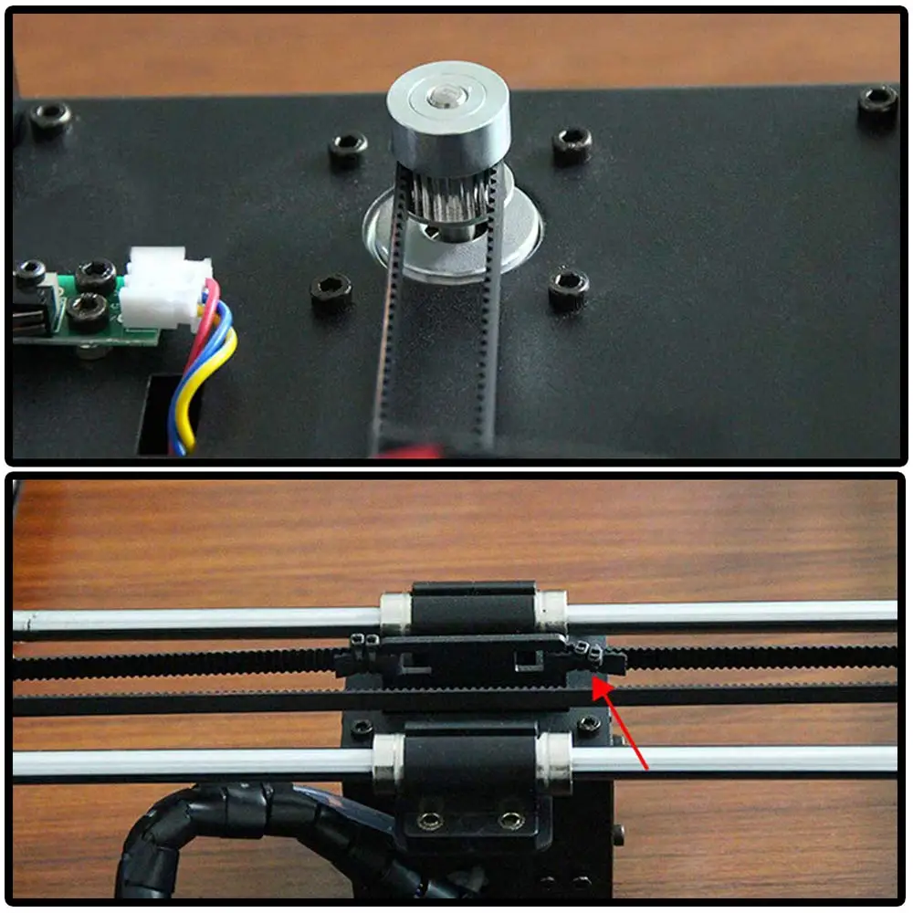 10 метров GT2 Ремень ГРМ 6 мм ширина подходит для 3D принтера RepRap Mendel Rostock Prusa Creality CR Ender