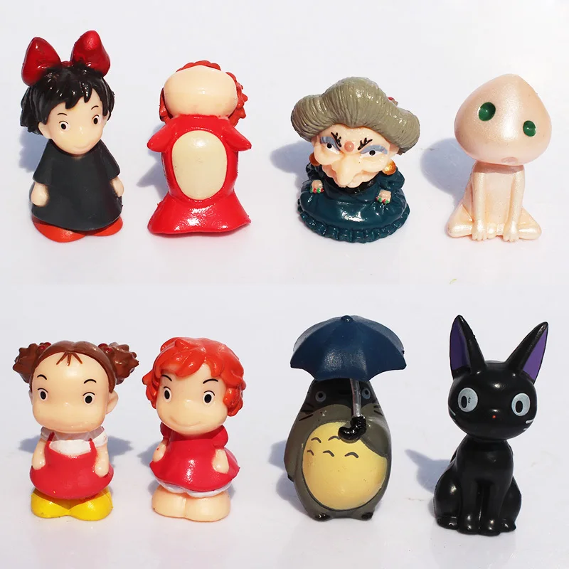 Новинка 10 комплектов 8 шт./комплект Hayao Miyazaki служба доставки в Мой сосед Тоторо