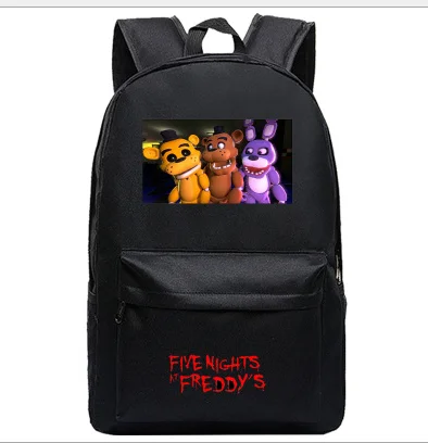 017 Детские рюкзаки Five Nights At Freddy's, Наплечная Сумка Freddy, детская дорожная сумка, школьная сумка для подростков - Цвет: 017
