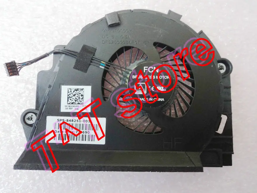 original for ZBook 15 G3 COOLER FAN 848251-001 test good free shipping