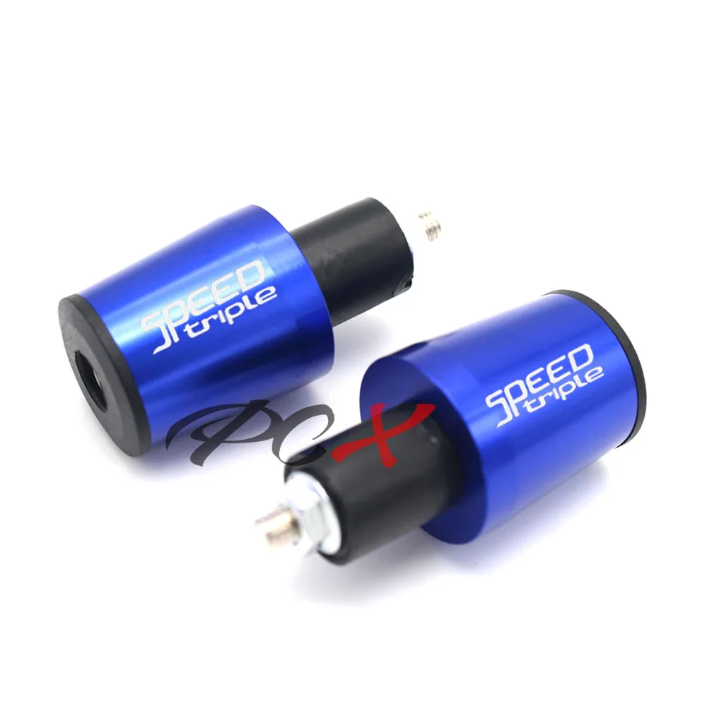 

Motorcycle Accessories CNC Aluminum 7/8'' 22MM Handlebar Grips Handle Bar Cap End Plugs For TRIUMPH SPEED TRIPLE / R 2004-2018