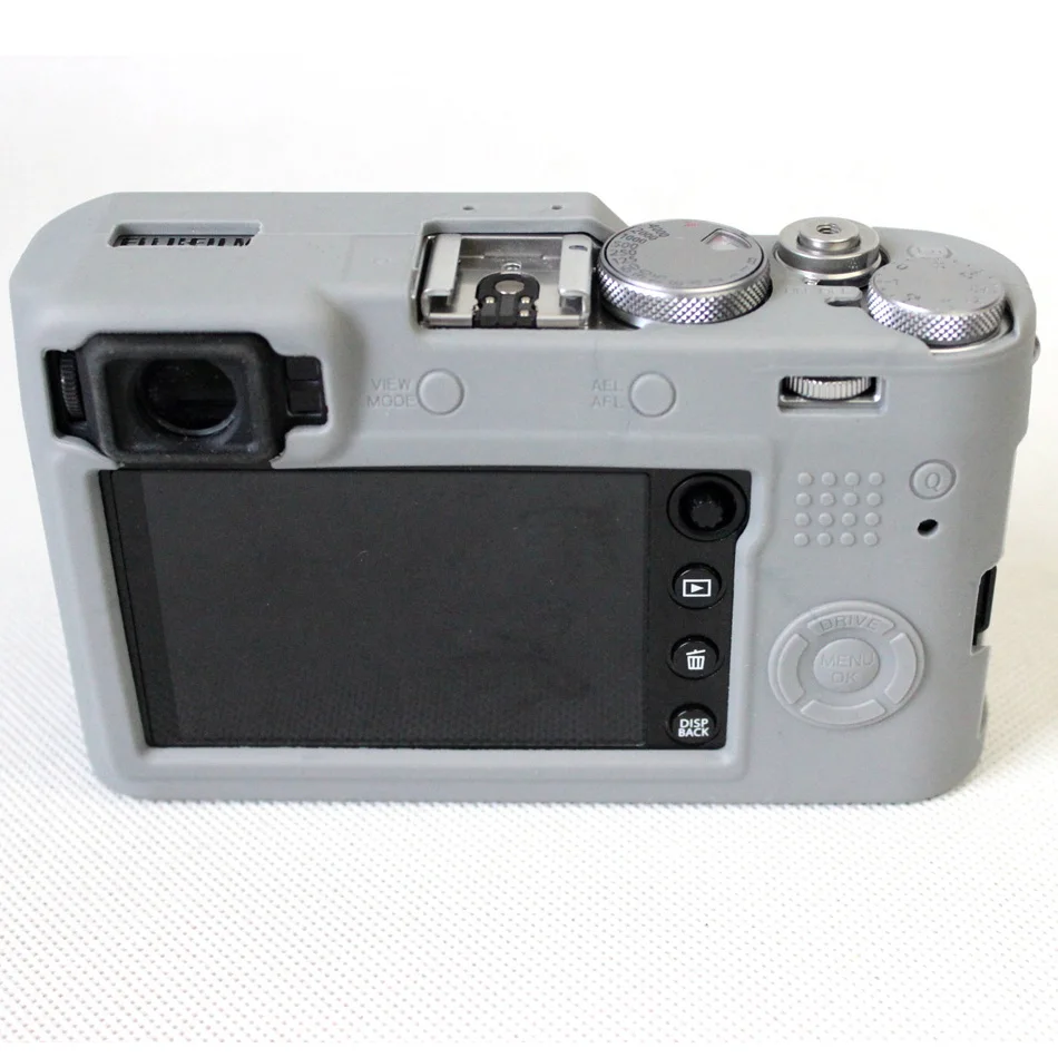 Мягкий силиконовый резиновый защитный корпус для камеры чехол Fujifilm X100F