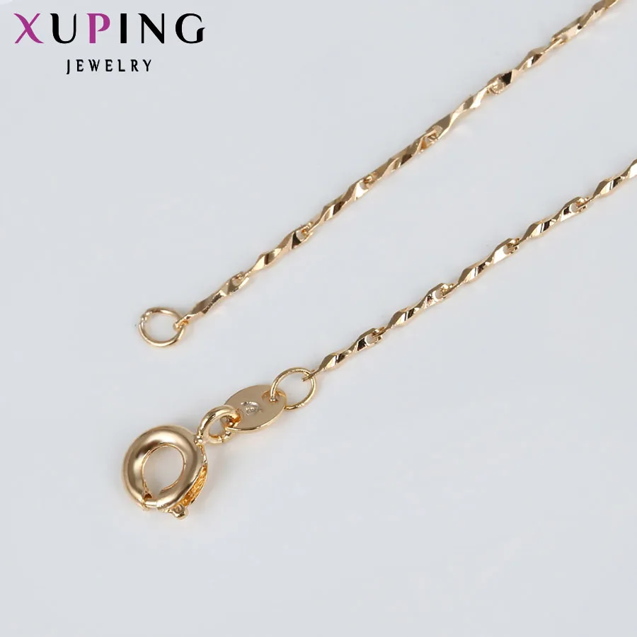 Xuping модное ожерелье новый дизайн большое длинное позолоченное женская и Мужская