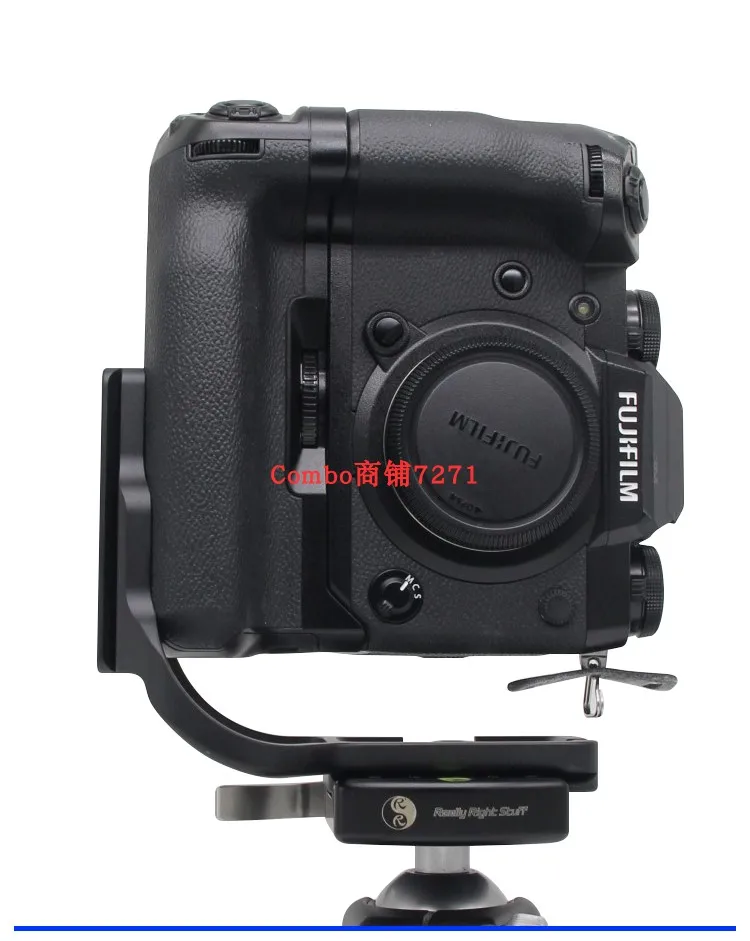 Pro Вертикальная L Тип кронштейн штатив Quick Release Plate Base для Fujifilm Fuji XH1 X-H1 цифровой
