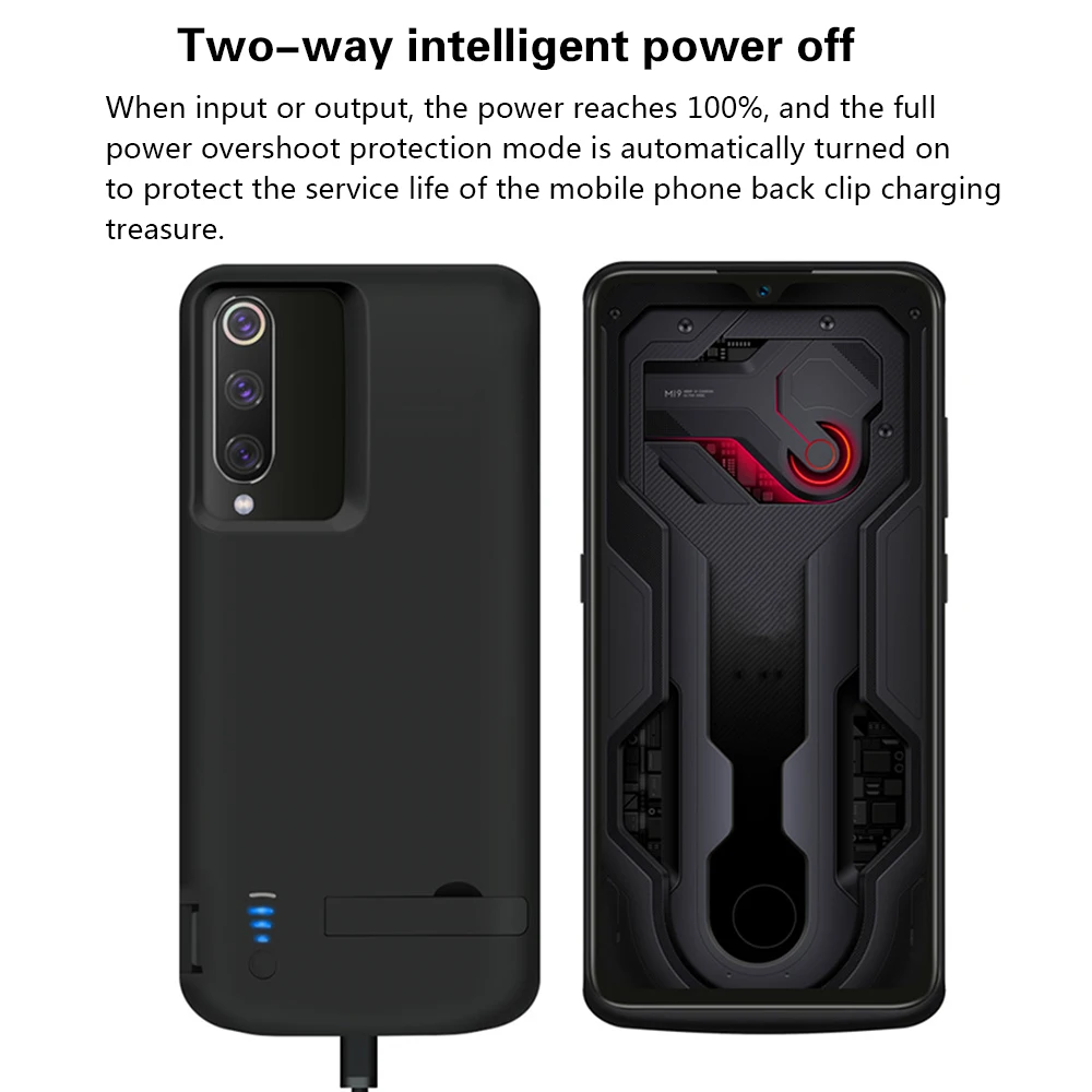 5000 мА/ч чехол для Xiaomi Mi 9 Xiaomi Mi 9 Explore ore, чехол для зарядного устройства, Внешняя резервная зарядка, внешний аккумулятор, защитный чехол