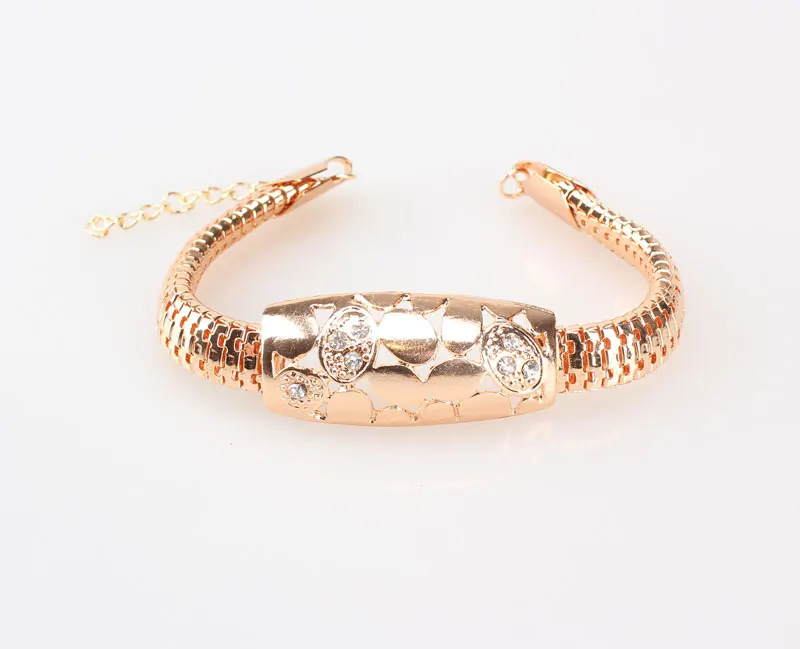 Женские вечерние комплекты ювелирных изделий золотого цвета с кристаллами