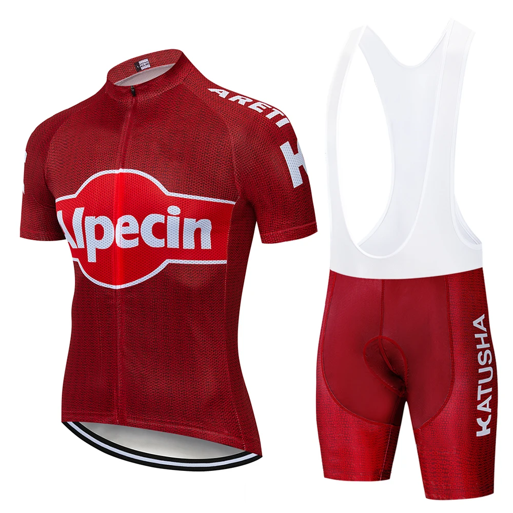 Велосипедная одежда TEAM katusha комплект велосипедных шорт с гелевыми подушечками 9D