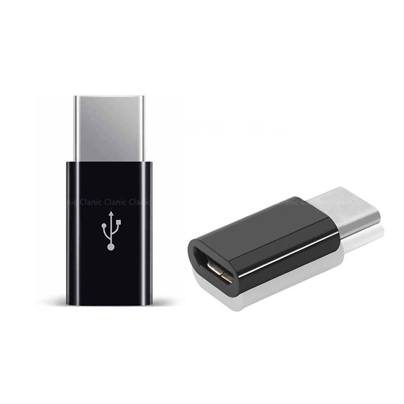 Адаптер для кабеля USB Type-C переходник micro usb-usb c-micro usb macbook samsung huawei p9 xiaomi mi6 |
