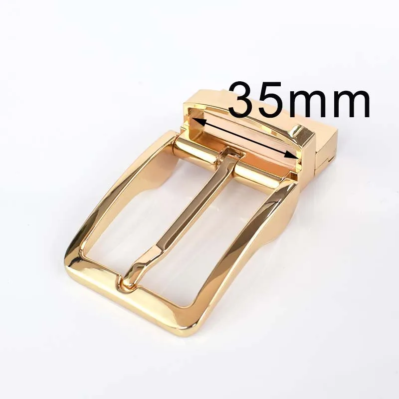 01gold Meetee, модные мужские пряжки для ремня, цинковый сплав, металлическая пряжка для 33-34 мм, головка ремня, сделай сам, кожа, ремесло, оборудование, аксессуары для джинсов - Цвет: 01gold