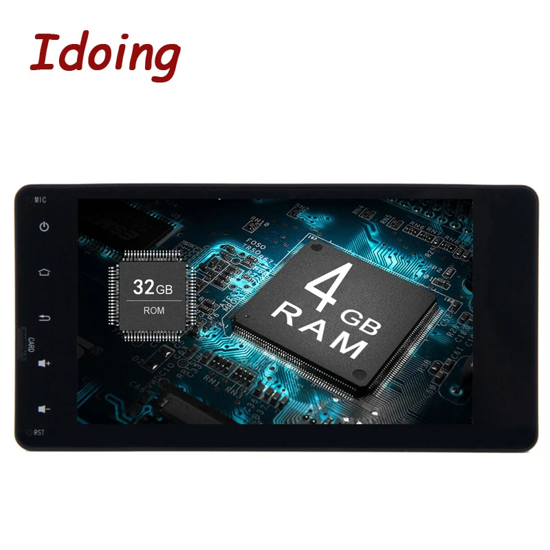 Idoing 2Din 7 &quot/4 ГБ/32 ГБ для Mitsubishi Универсальный Android 8 0 руль Восьмиядерный