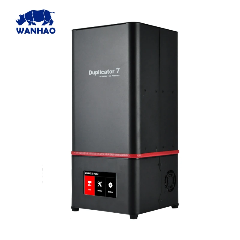 2018 newest WANHAO D7 PLUS Resin Jewelry Dental 3D Printer , Cheap Personal desktop dlp sla LCD 3d printer machine