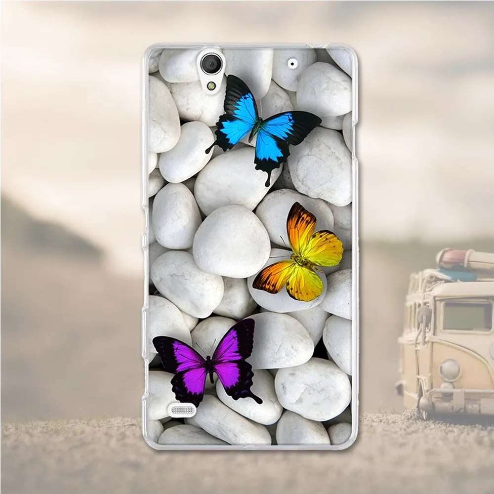 Чехол для Sony Xperia C4 силиконовый чехол E5303 E5353 телефона двойная задняя крышка |