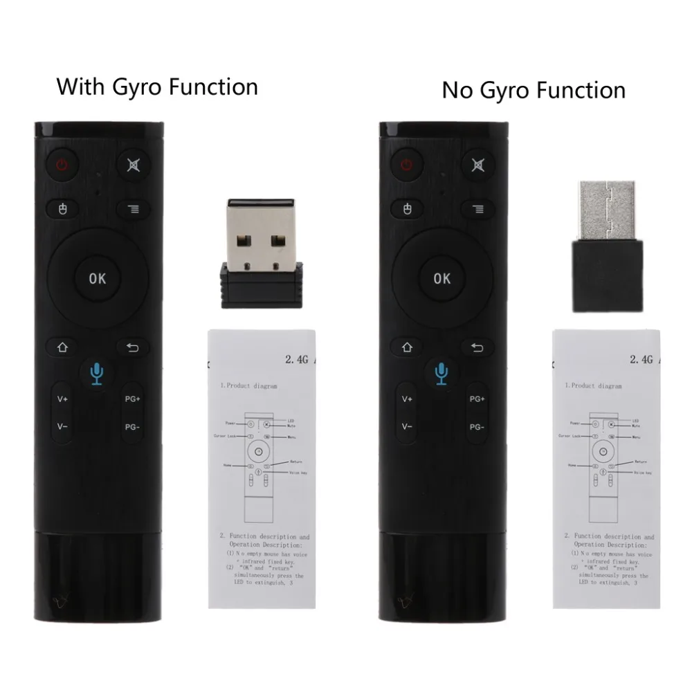 Q5 Голосовое управление Gyro Air mouse с микрофоном 3 оси гироскоп пульт дистанционного управления для Smart tv Android Box