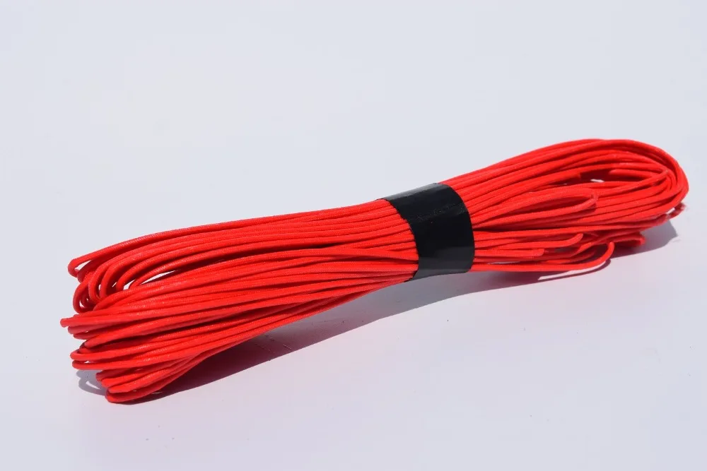 الأحمر 1.5 مللي متر * 20m الشراعي خط ، خط الأطياف UHMWPE النواة مع UHMWPE سترة ، الاصطناعية ونش حبل خط