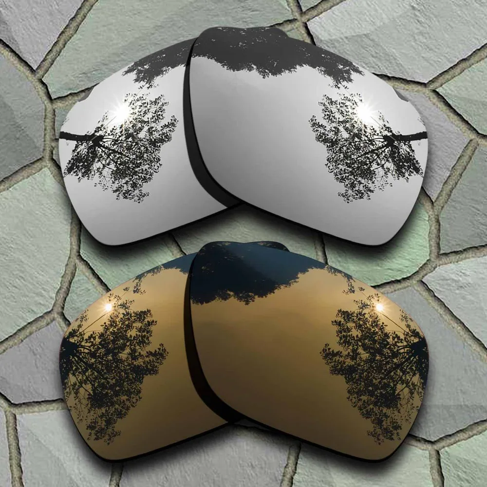 Хромированные Титановые и бронзовые медные солнцезащитные очки поляризованные