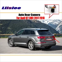 car reverse rear view camera for audi q7 4m 2017 2018 parking back up camera license plate lamp hd night vision